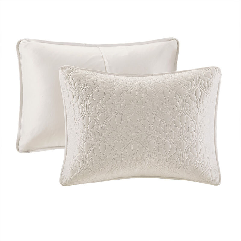 Gracie Mills Sandy Reversible Bedspread Set with Classic Stitch Pattern