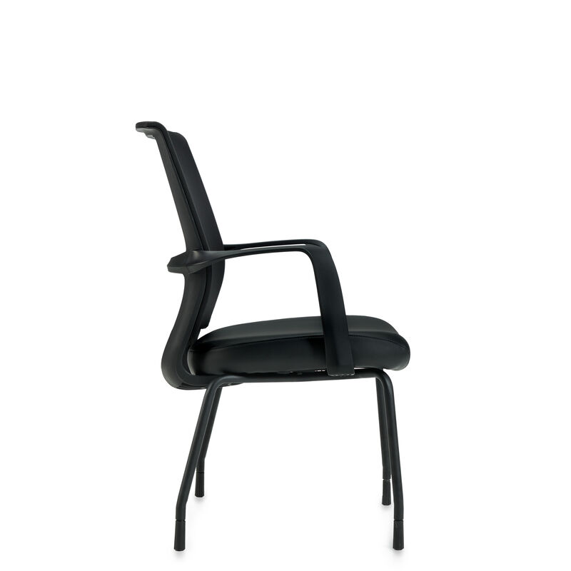 Low Back Mesh Chair with Arms