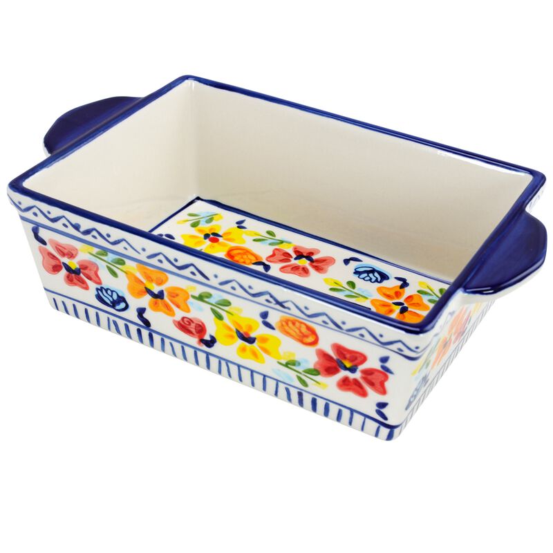 Gibson Luxembourg 10.5 inch Pie Dish and 10 inch Bakeware set in stoneware