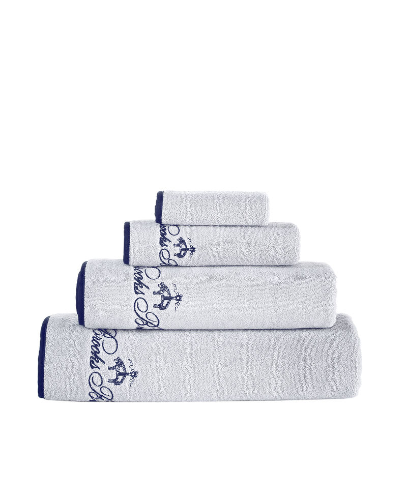 Brooks Brothers Contrast Frame 2 pcs Bath Towels