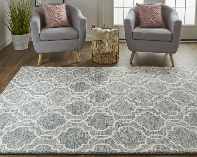Belfort 8775F Blue/Gray/Ivory 9' x 12' Rug