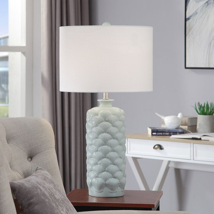 Bedok Blue Table Lamp