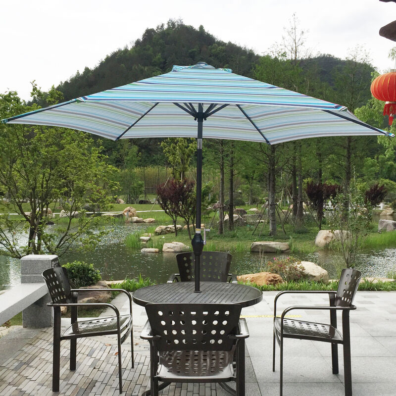9FT Umbrella Stripes