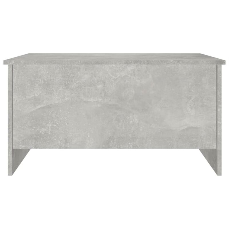 vidaXL Coffee Table Concrete Gray 31.5"x21.9"x16.3" Engineered Wood