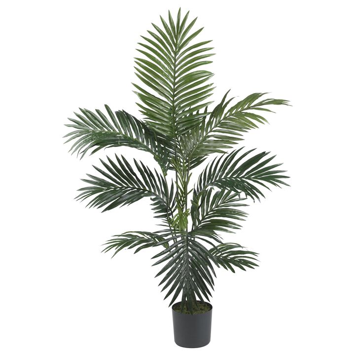 Hivvago 4 Feet Kentia Palm Silk Tree