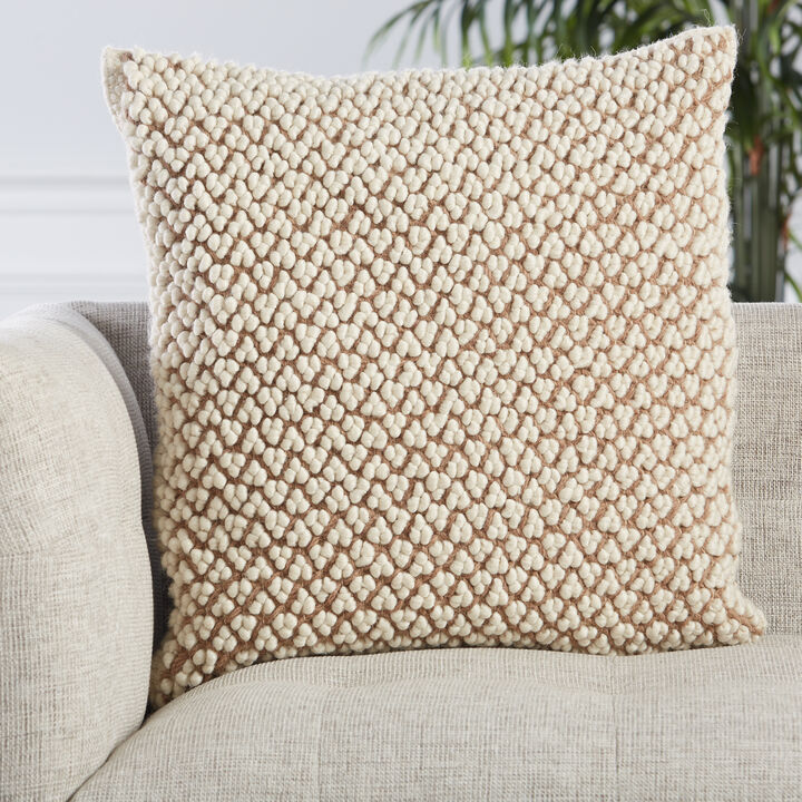 ANGORA 22x22 PILLOW DOWN - TURTLE DOVE