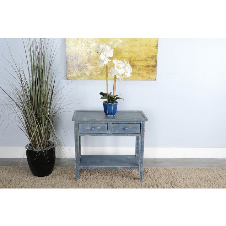 Sunny Designs Ocean Blue Side Table