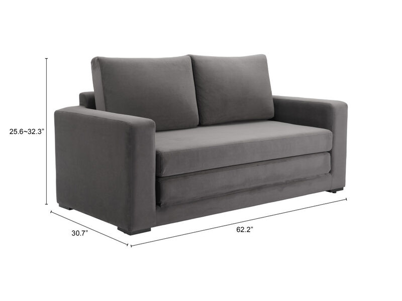 Jide Sleeper Sofa Gray