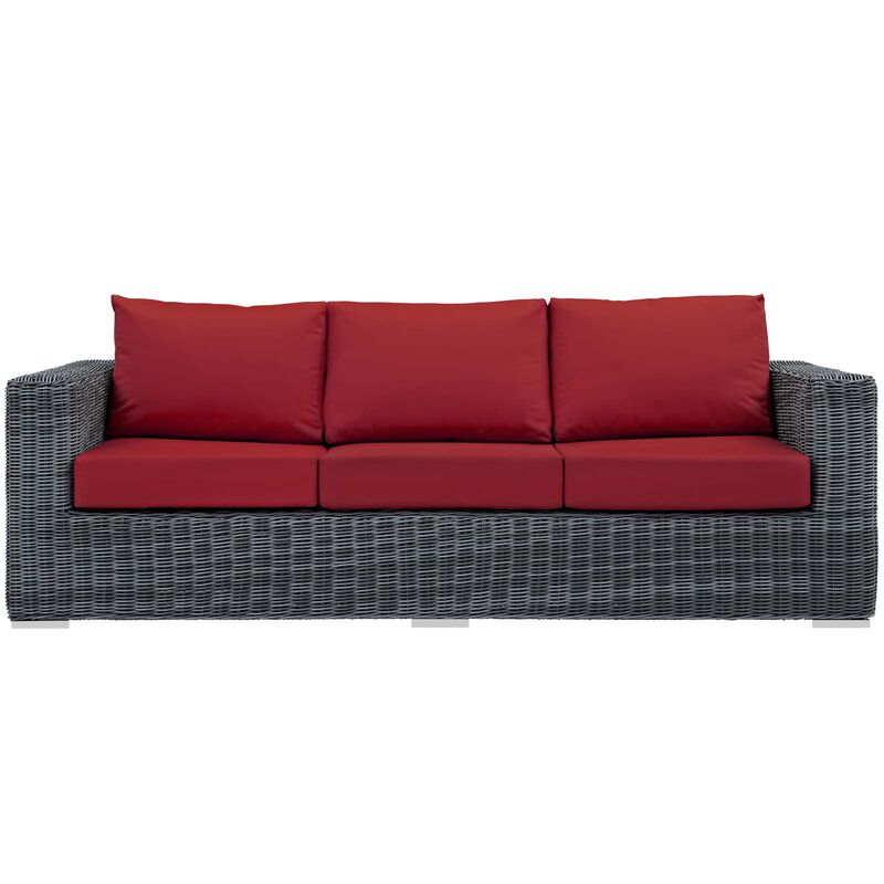Modway - Summon Outdoor Patio Sunbrella® Sofa