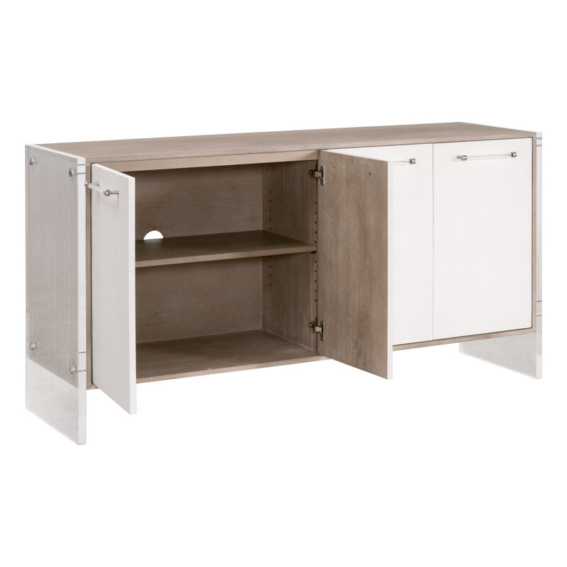 Lorin Shagreen Media Sideboard
