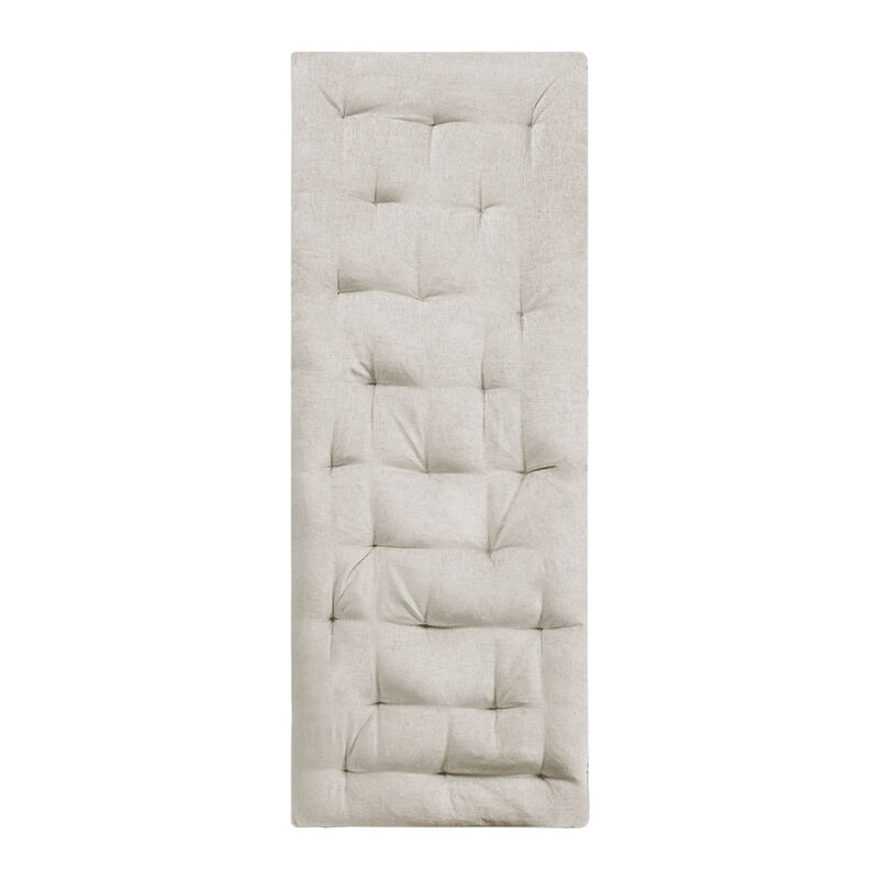 Gracie Mills Lucien Chenille Lightweight Long Lounger Floor Pillow Cushion