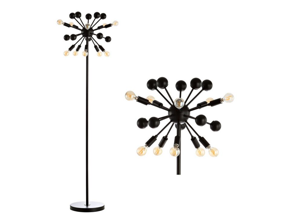 Orbit Modern Sputnik Metal LED Floor Lamp
