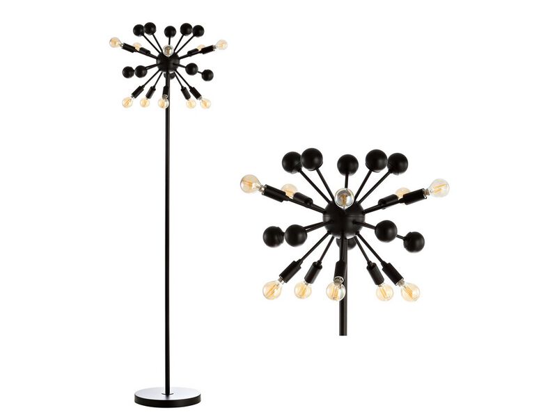Orbit Modern Sputnik Metal LED Floor Lamp