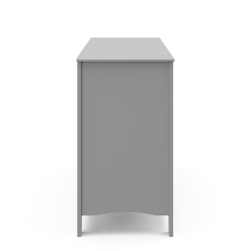 Graco Noah 6 Drawer Double Dresser (Pebble Gray)