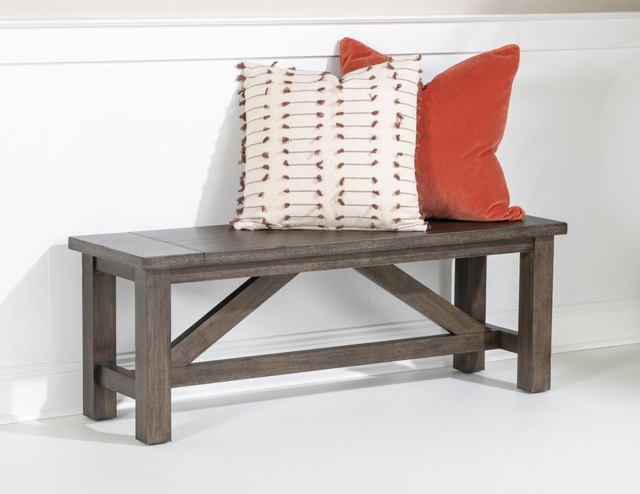 XXX's and OOO's Wooden Bed Bench