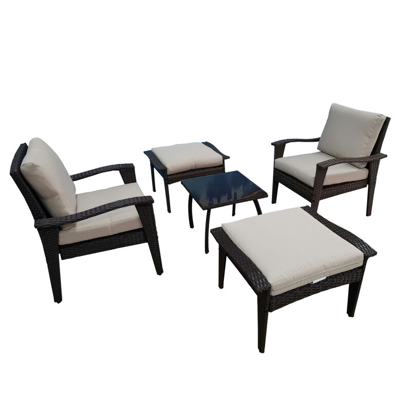 Outdoor Patio Lounge Chairs Rattan Wicker Patio Chaise Lounges Chair Patio Lounger Furniture
