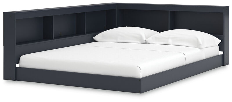 Full Bookcase Storage Bed