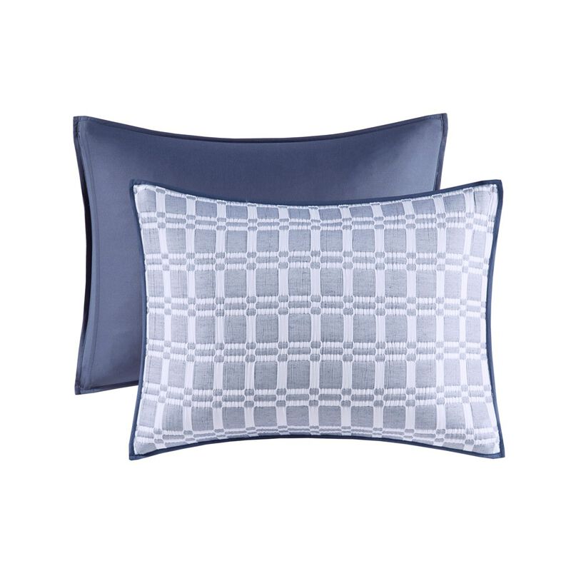 Gracie Mills Jefferey Reversible Matelasse 3-Piece Coverlet Set