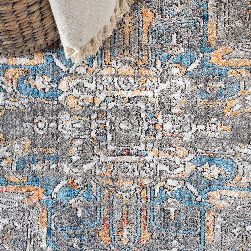 Izmir Vintage Medallion Area Rug