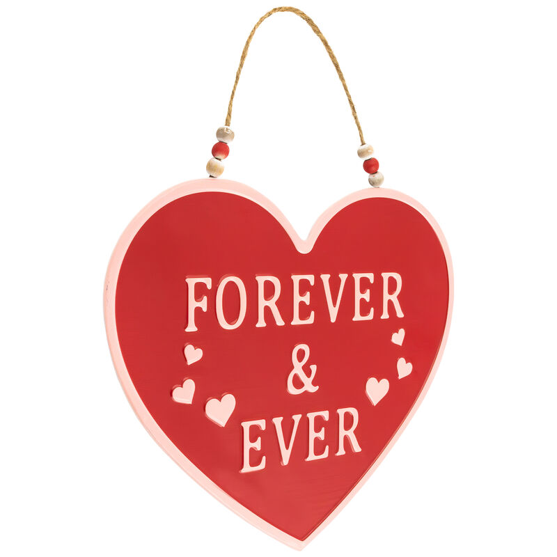 Forever and Ever Valentine's Day Wall Decoration - 13.75"