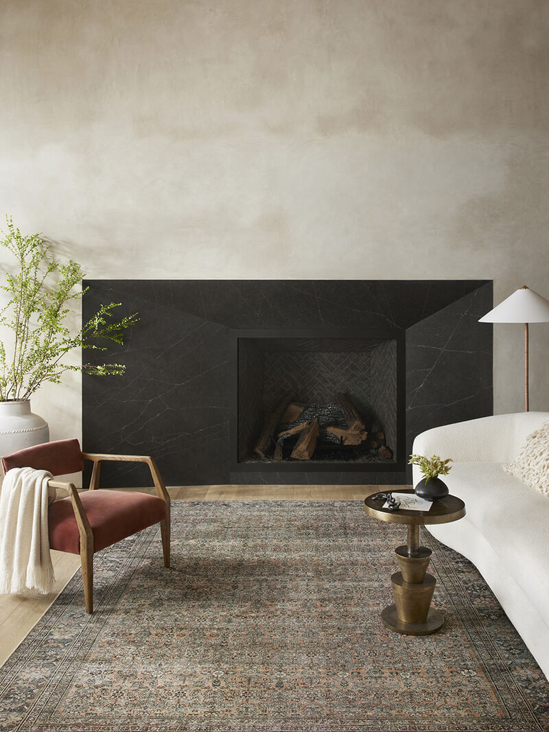 Adrian ADR03 Terracotta/Multi 7'6" x 9'6" Rug