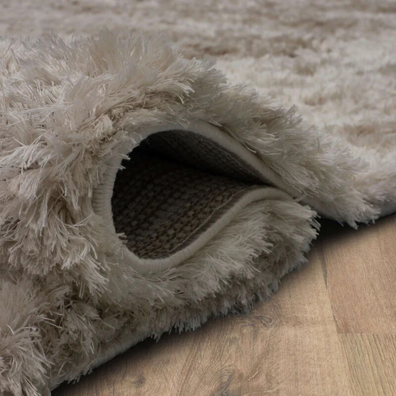 Billow Shag Billow Shag Taupe 5' 3" X 8' Rug