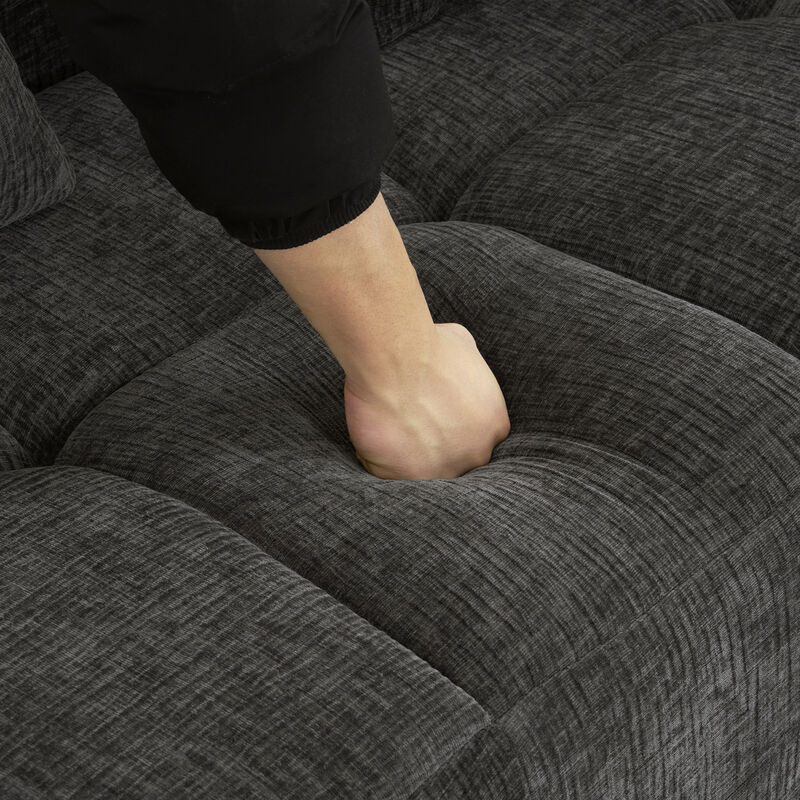 Merax Full-Compressed Sofa Modular Sectional Sofa