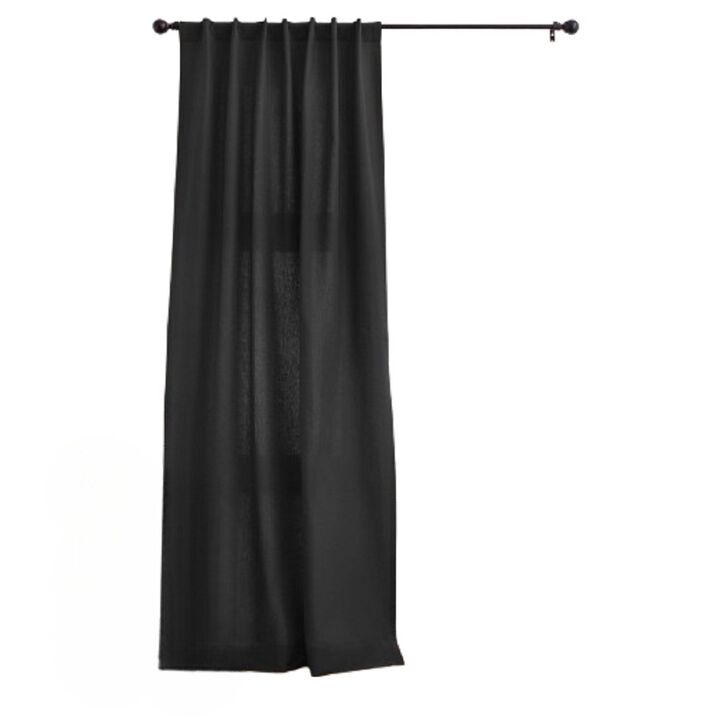Solino Home Cotton Linen Curtain | Cotton Linen for Thanksgiving, Christmas