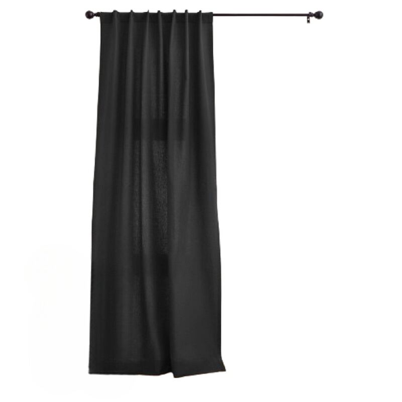 Solino Home Cotton Linen Curtain | Cotton Linen for Thanksgiving, Christmas