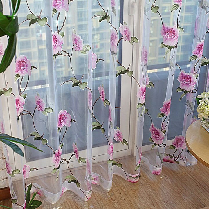 Dolce Mela Sheer Curtains Panel