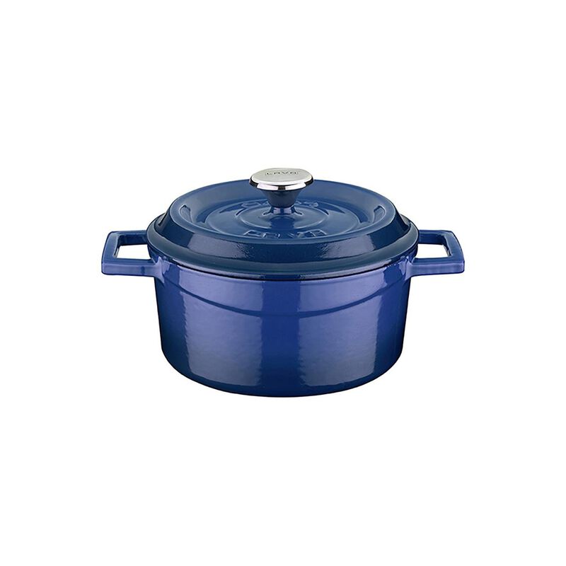 Cast Iron dia.5" h:2.5" 18 oz. Round Cast Iron Dutch Oven