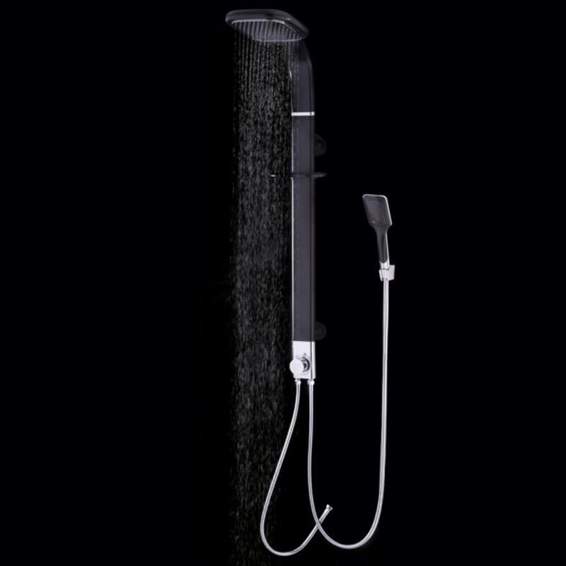 Shower Panel with Rainfall Shower Head for Modern Bathroom Design