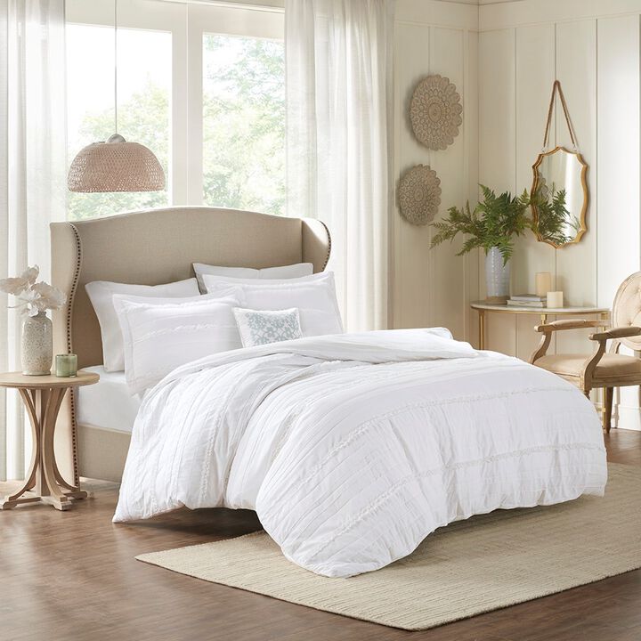 Gracie Mills Sheila 4-Piece 2-in-1 Duvet Set