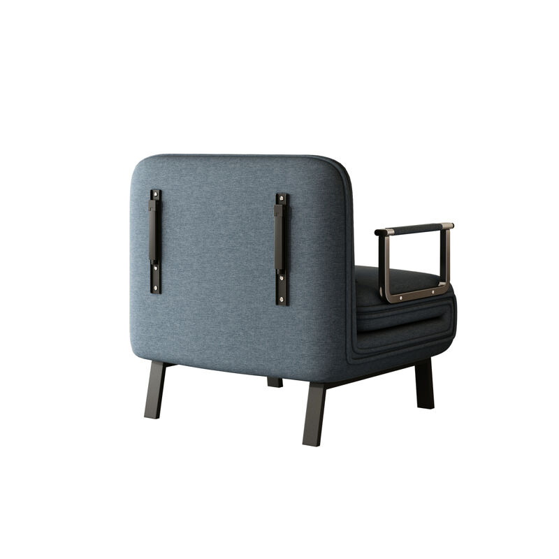 Comfortable Chaise Lounge Sofa with Steel Frame