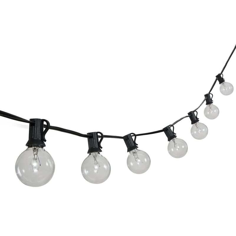 Light Indoor/Outdoor Contemporary Rustic Incandescent G40 Bistro Globe Bulb String Lights
