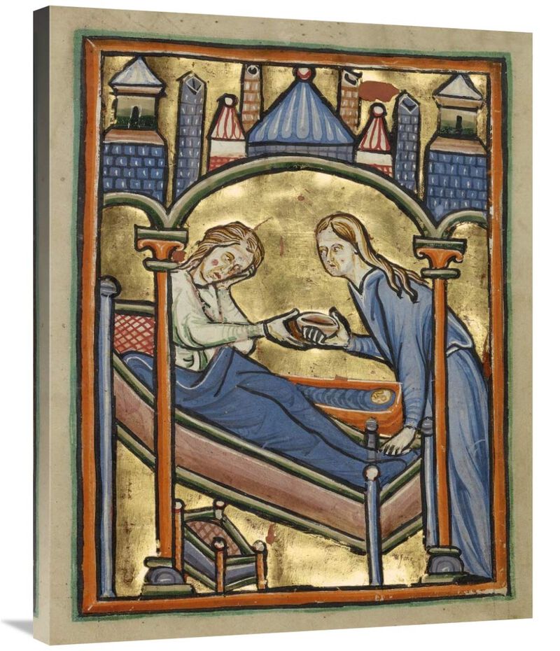 The Birth of the Virgin-Canvas Art-28x35