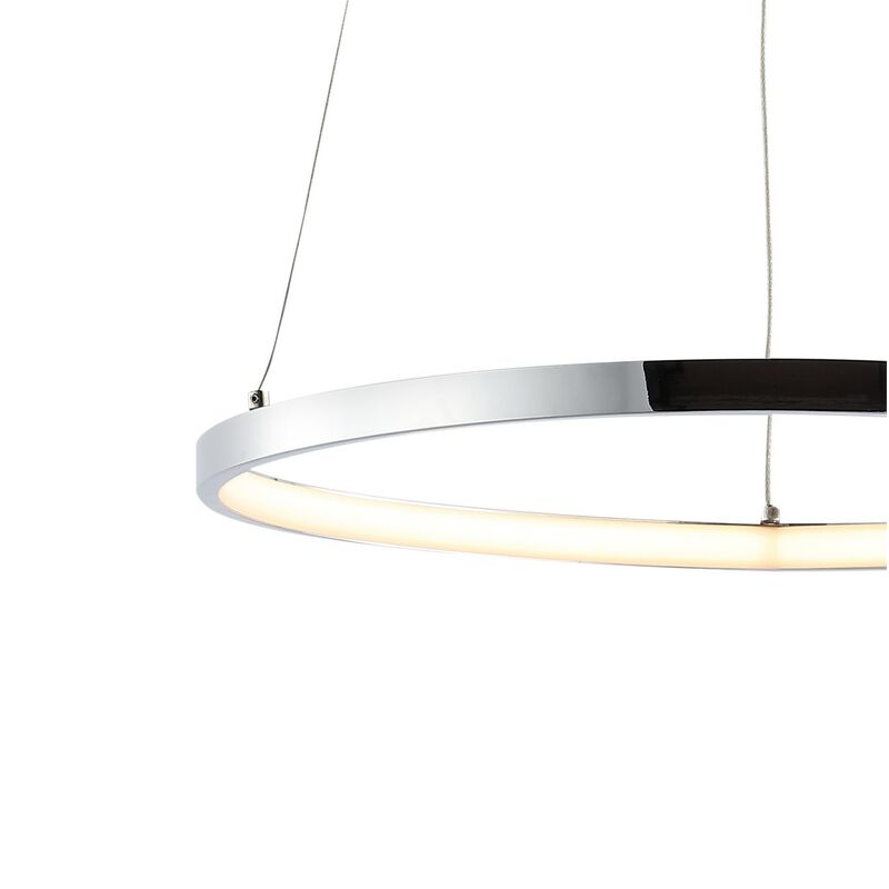 Brice Modern Contemporary Iron Integrated LED Pendant