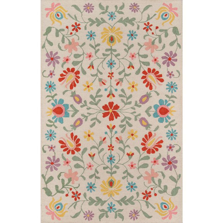 Momeni Casual Runner Area Rug, Ivory, 2'3 X 8' Runner