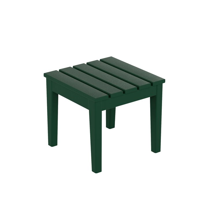 WestinTrends Outdoor Patio Modern Adirondack Side Table