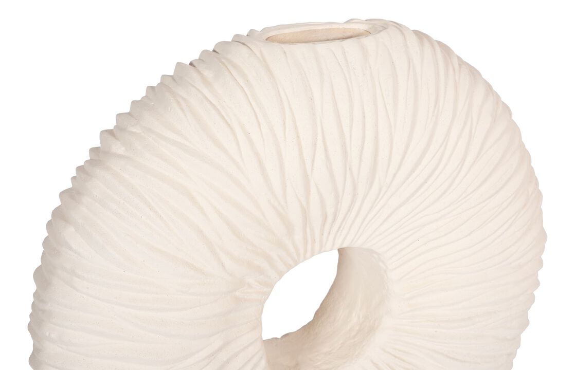 Waves Circle Large Vase