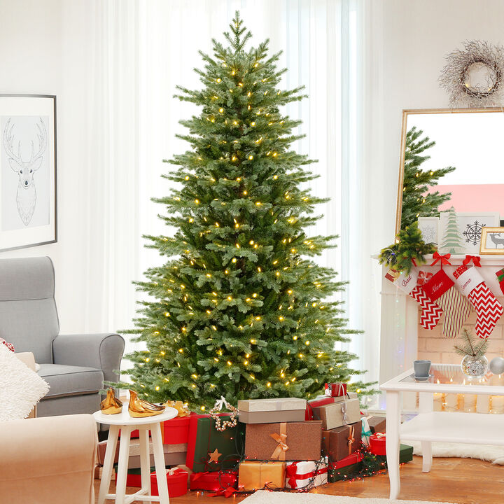 Artificial Christmas Tree with  Lush PVC and LED Lights