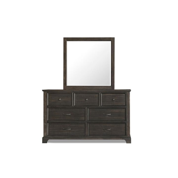 New Classic Furniture Stafford County Dresser-Walnut