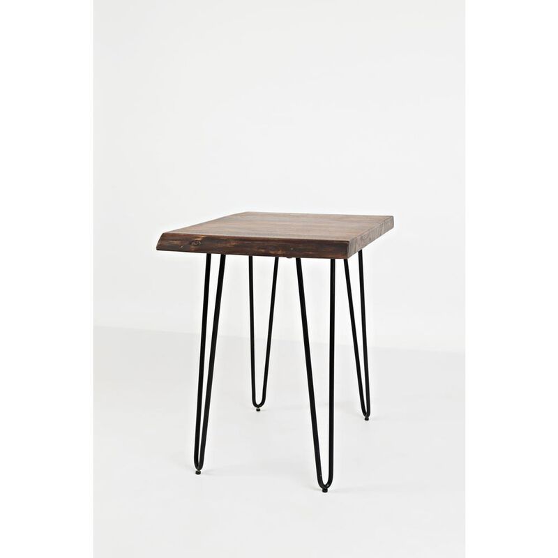 Jofran Solid Acacia Chairside Table