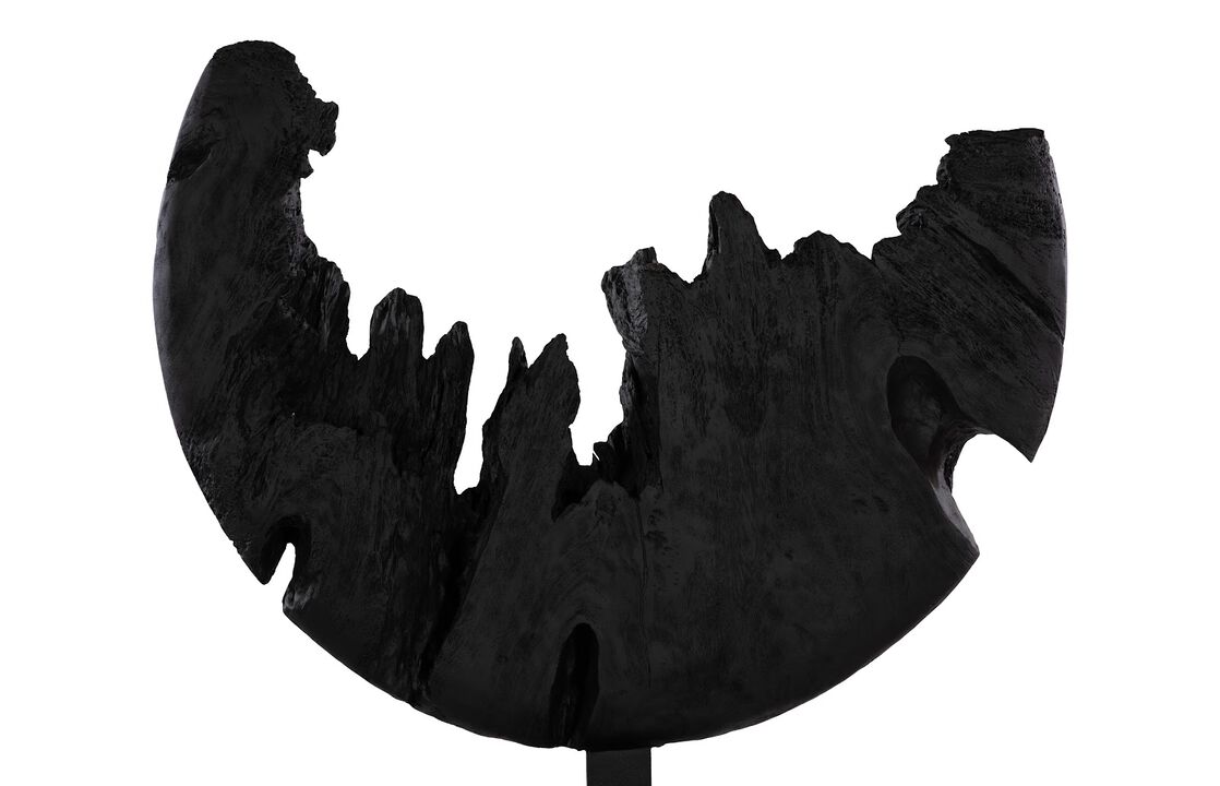Broken Moon Statue