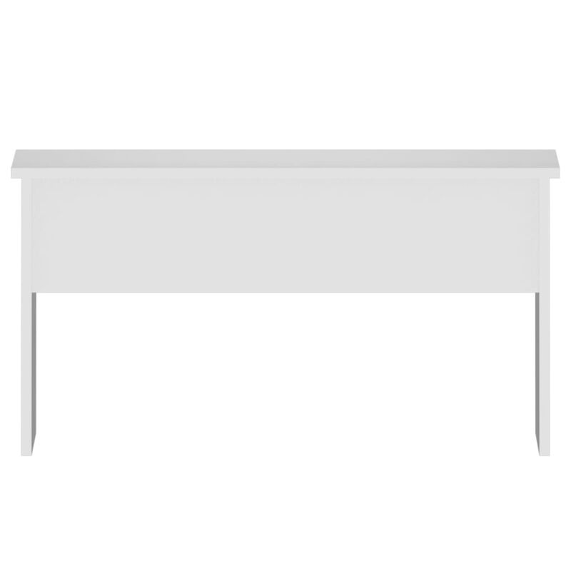 vidaXL Modern Coffee Table with Lift Top in White | Rectangular Engineered Wood | Versatile Home Furniture | 31.5"x19.9"x16.3"