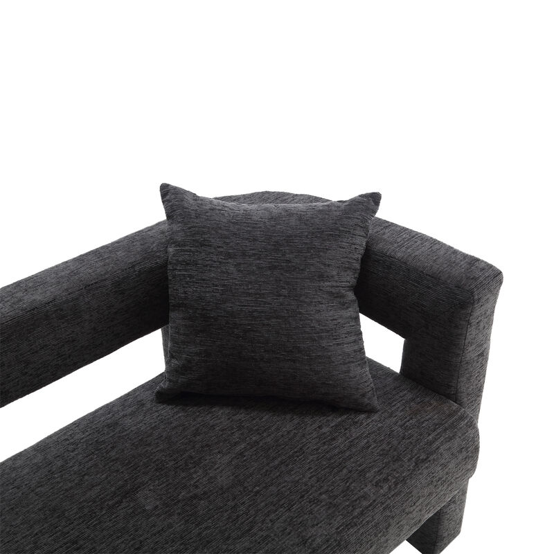 Merax Modern Chenille Loveseat Sofa