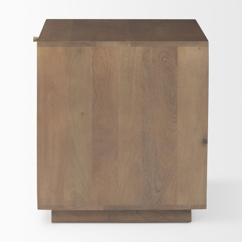 Grier Brown Accent Table