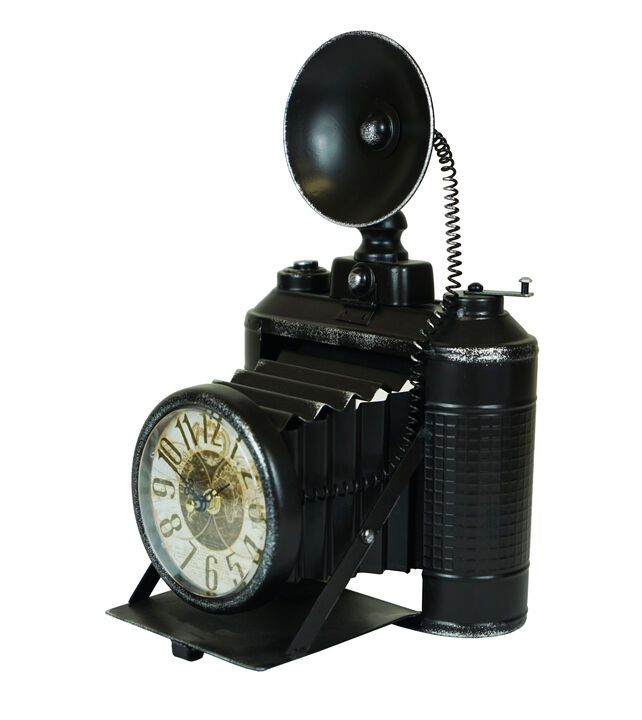 CAMERA TABLE CLOCK