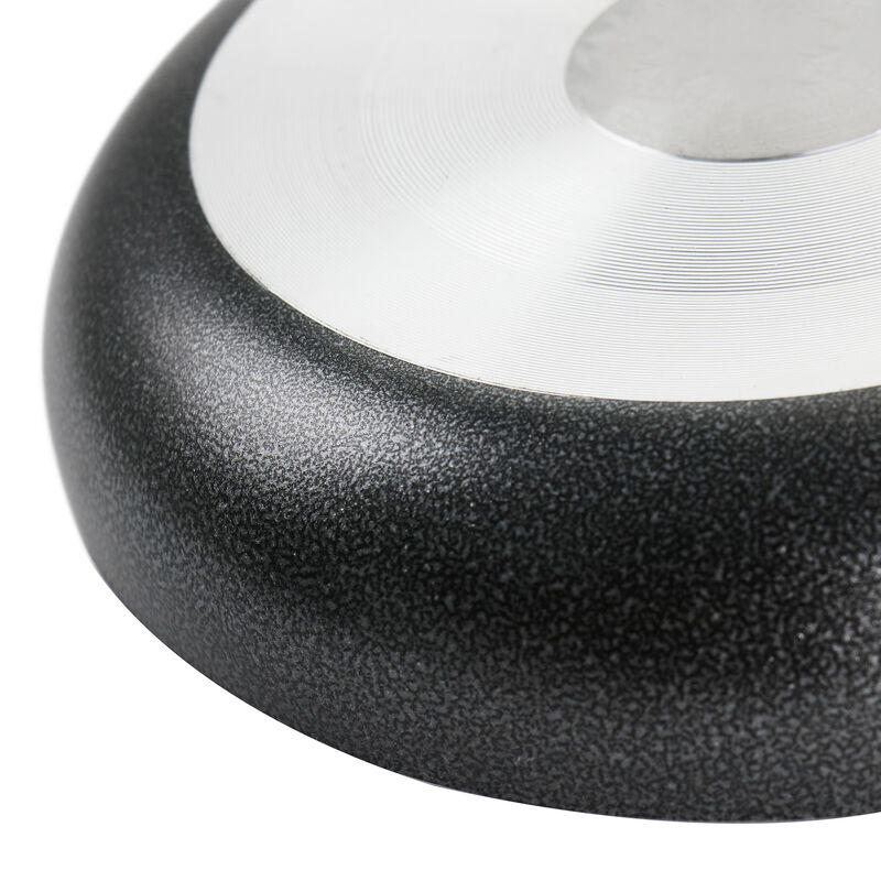 Oster 9.4 in. Nonstick Aluminum Frying Pan in Graphite Grey