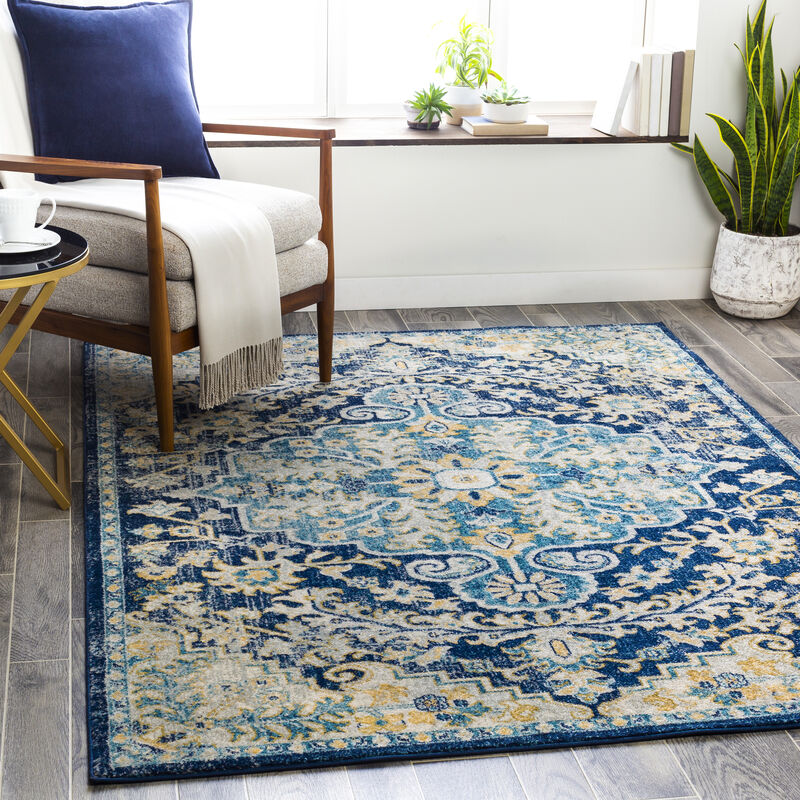 Murat MUT-2321 7'10' x 10' Black Rug